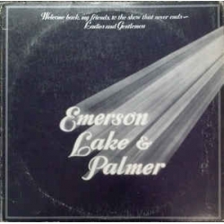 Emerson, Lake & Palmer ‎– Welcome Back My Friends To The Show That Never Ends / Manticore 3LP